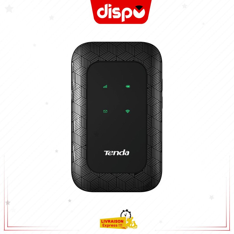 Routeur Tenda 4G180 3G/4G Mobile, 4G LTE 150Mbps: la liberté de connexion tient dans votre poche