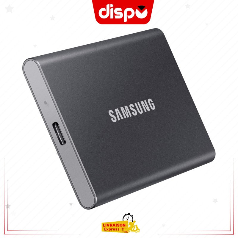 Samsung Portable SSD T7 4 To — Disque Dur SSD Externe Ultra-Capacité
