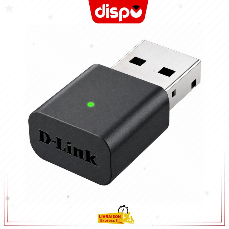 Clé Wi-Fi D-Link DWA-131N Nano Wireless : Une connexion rapide et discrète