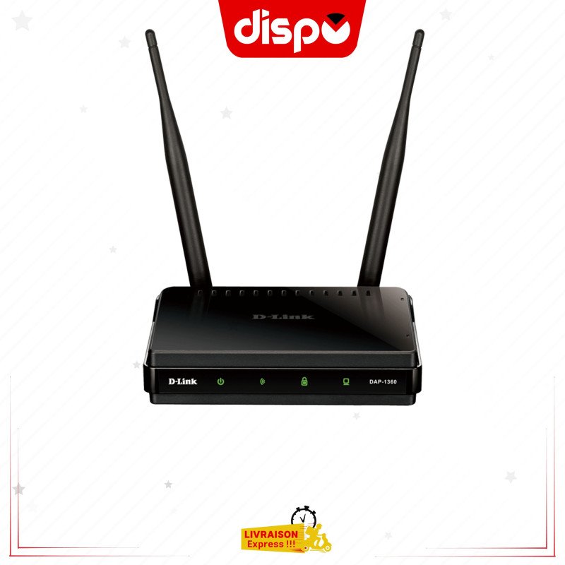 Point d'accès D-Link DAP-1360 Wi-Fi N300 - Open Source Linux