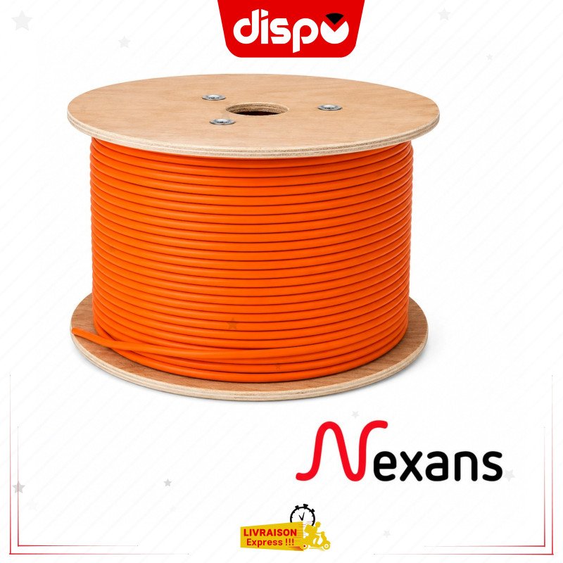 Câble Nexans FTP 500m CAT6 : un choix stratégique pour les réseaux performants
