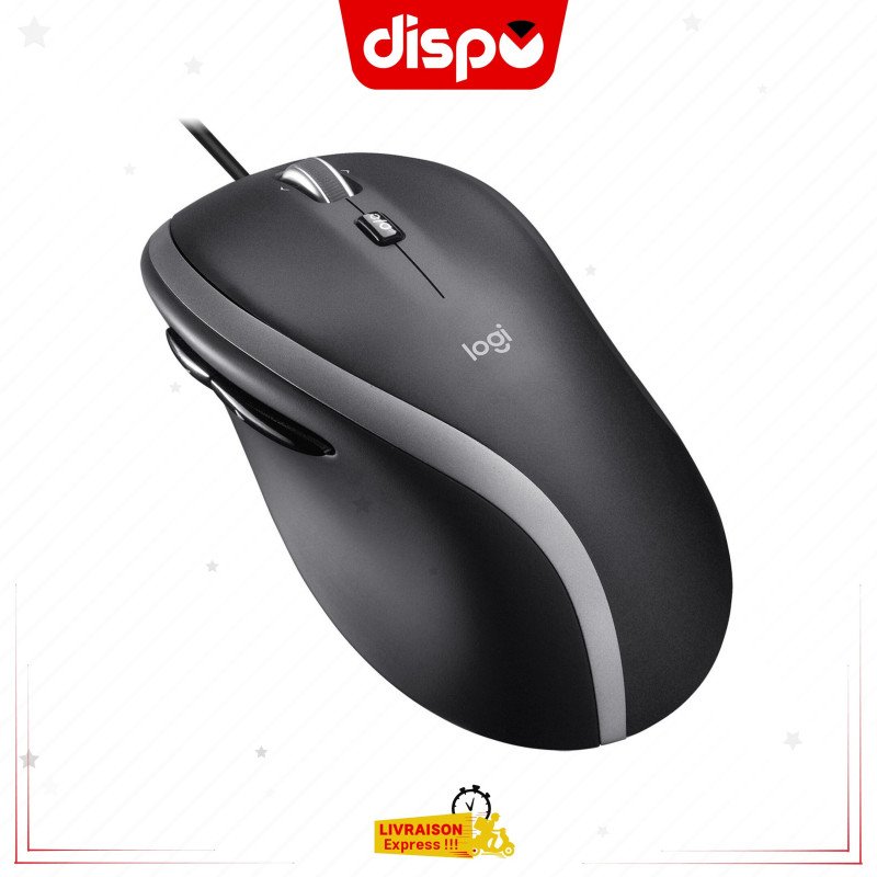Souris Filaire Logitech M500, droitier - capteur optique 4000 dpi