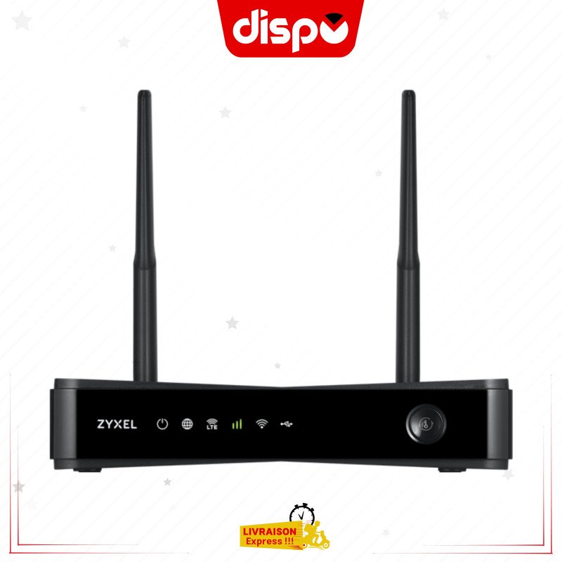 Routeur Zyxel LTE3301-Plus Wi-Fi interne 4G LTE-A 300 Mbps Avec Emplacement SIM AC1200