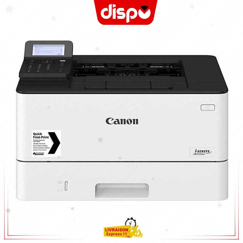 Imprimante Canon i-SENSYS LBP223dw Laser Monochrome Wi-Fi Recto Verso