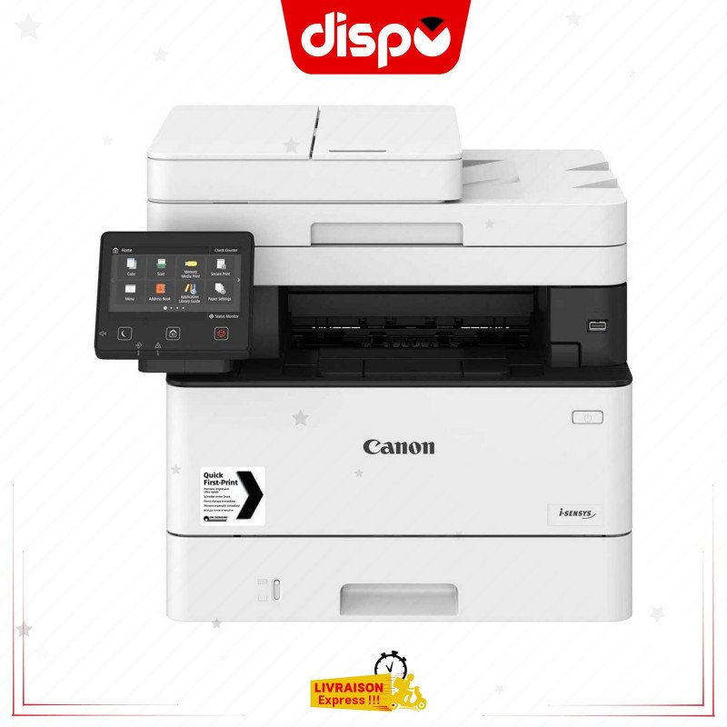 Imprimante Multifonction Canon I-SENSYS MF453dw Laser Monochrome 3-En-1, Recto/Verso Automatique