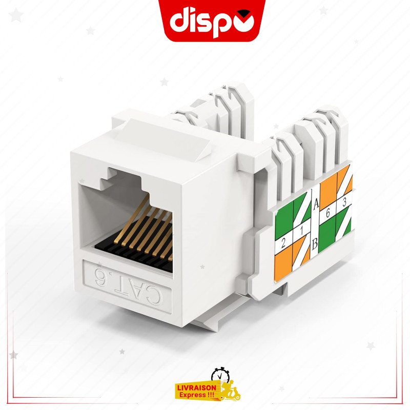 Module RJ45 Prise Murale Simple