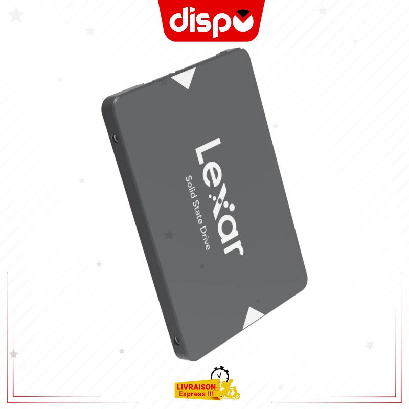 Disque Dur SSD Interne Lexar NS100 256GB SATA 2.5"
