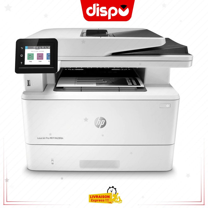 Imprimante Multifonction HP LaserJet Pro MFP M428FDN Monochrome