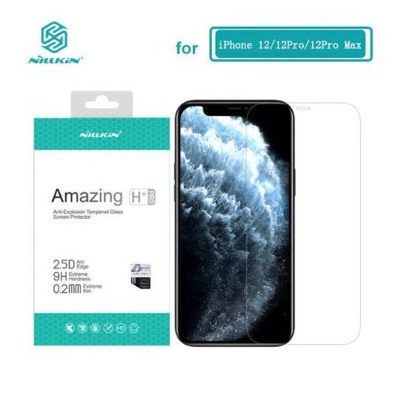 Nillikin Protection Ecran Antichoc Blindée verre trempée Iphone 12 /12 Pro