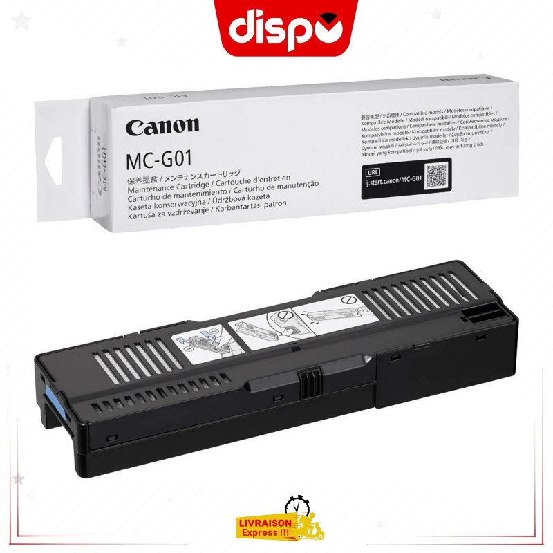 Cartouche de Maintenance Canon MC-G01 (4628C001AA) – Pour Imprimantes MAXIFY GX