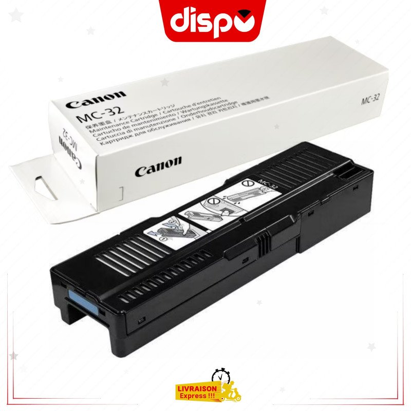Cartouche de Maintenance Canon MC-32 – Pour Imprimantes imagePROGRAF TC-20 / TC-5200