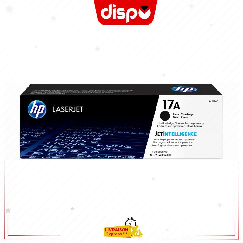Cartouche Toner HP Laser 17A