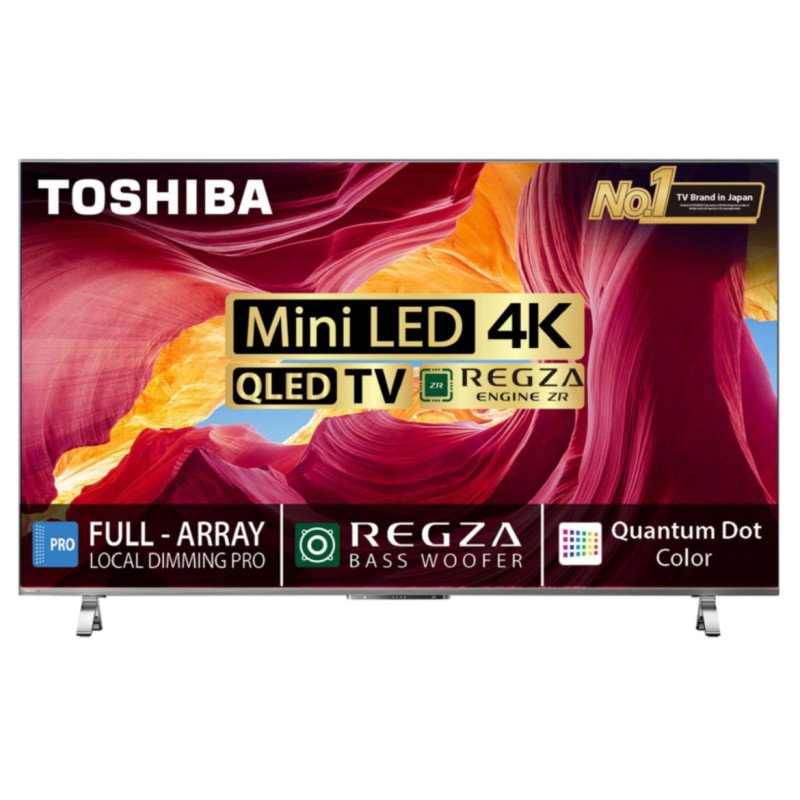 TOSHIBA 65” 4K QLED Smart TV 65M650MP