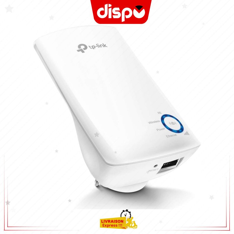 Répéteur TP-Link TL-WA850RE Wi-Fi universel N 300Mbps - Port Ethernet