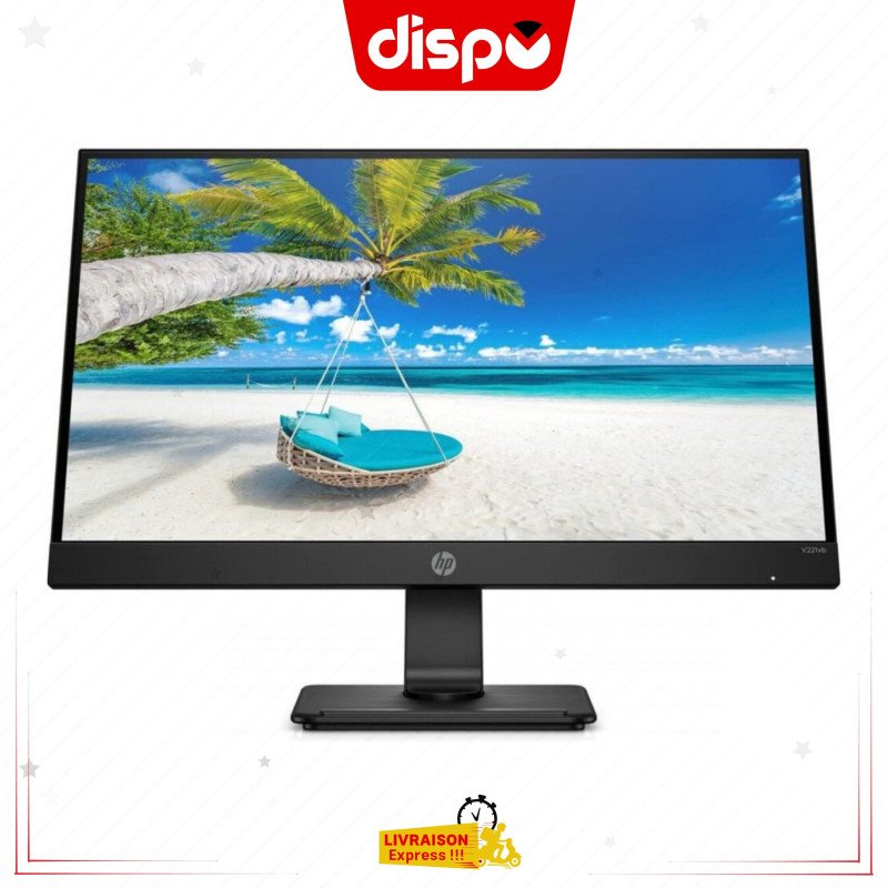 Écran PC HP V221VB 21,5 Pouces, Full HD Résolution 1920×1080