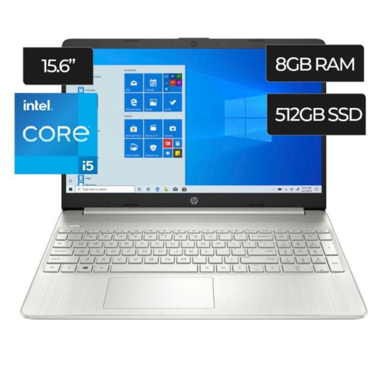 HP 15-dy2152wm Core I5 8Go Ram Disque Dure 512Go SSD Ecran 15.6"