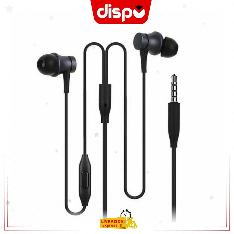 Écouteurs Intra-Auriculaires Xiaomi Mi Basic Noir