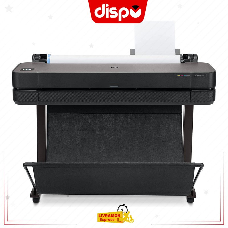 Imprimante HP Traceur DesignJet T630 36 pouces Wi-Fi, Gigabit Ethernet, USB 2.0