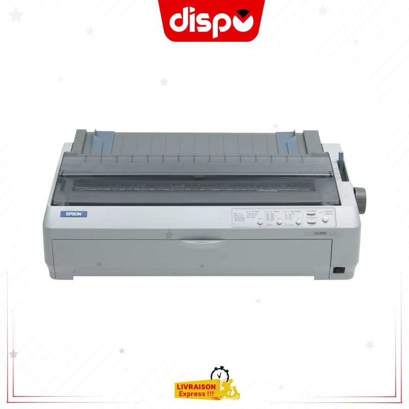 Imprimante matricielle Epson LQ-590 Noir / Blanc 24 aiguilles USB