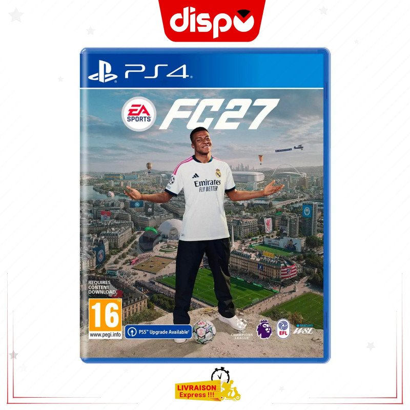 EA Sports FC 27 (PS4) – Jeu de Football, Upgrade PS5 Disponible