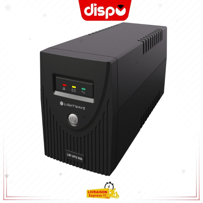 Onduleur LIGHTWAVE 850VA UPS