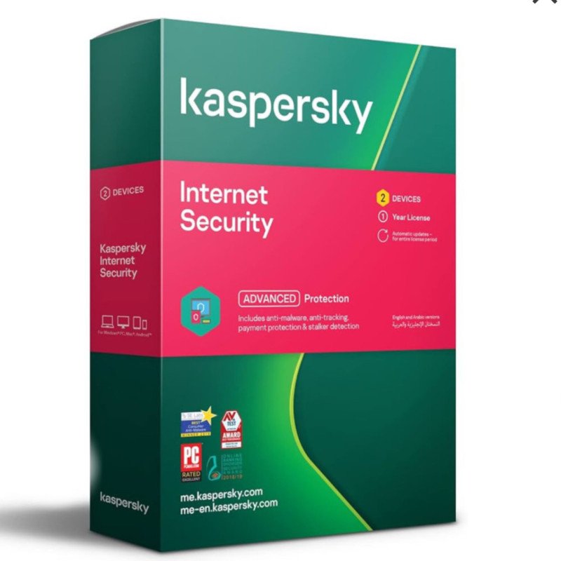Antivirus Kaspersky Internet Security Licence pour 1 an
