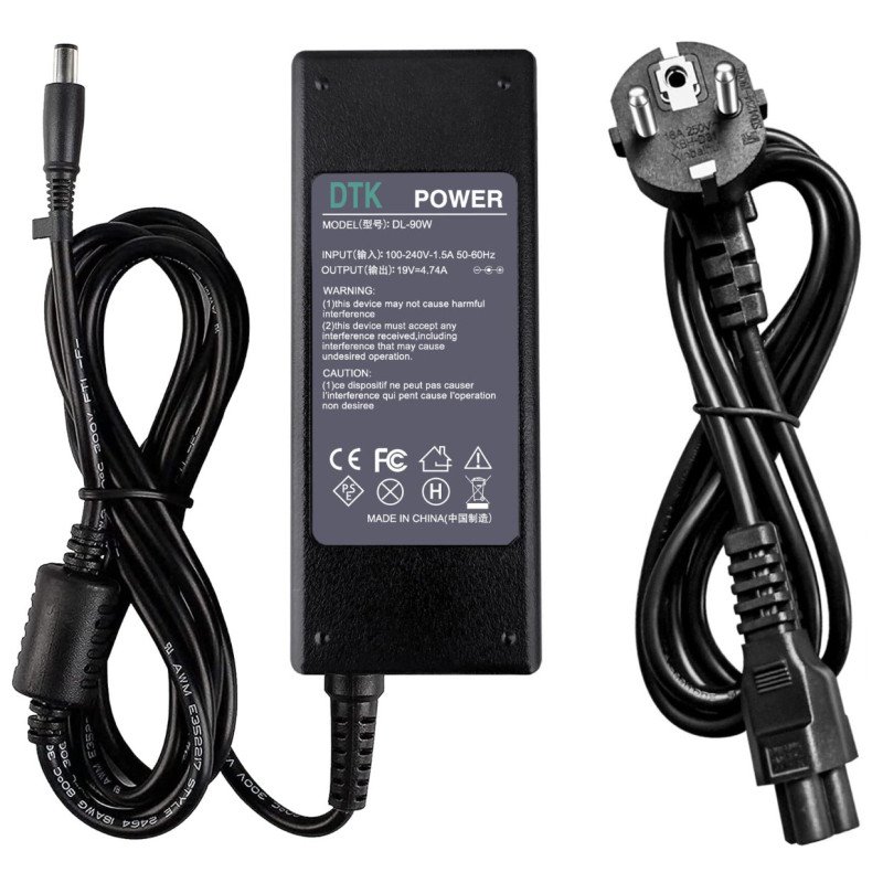 Chargeur pour ordinateur portable HP 19.5V 4.74A 90W