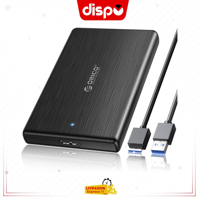 Boîtier Disque Dur ORICO 2577U3-BK