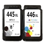 Canon Ink Cart cartouche canon 445/446 noir et couleur