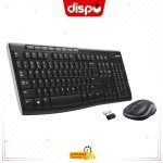 Combo Clavier et Souris Logitech MK270 - Sans Fil pour Windows - QWERTY - Noir
