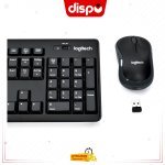 Combo Clavier et Souris Logitech MK270 - Sans Fil pour Windows - QWERTY - Noir