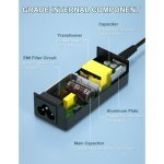 Chargeur Hp Ordinateur Portable,19.5v 2.31A 45w
