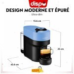 Machine à Café Nespresso DeLonghi Vertuo ENV90A Bleu