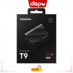Samsung Portable SSD T9 4 To — Disque Dur SSD Externe Ultra-Capacité Professionnelle