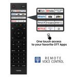 TOSHIBA 65” 4K QLED Smart TV 65M650MP