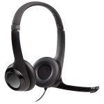 Logitech Casque logitech USB avec microphone H390 – Noir
