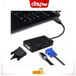 Adaptateur Display Port 3-en-1 (DP vers HDMI / VGA / DVI)