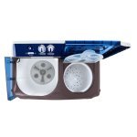 Lave-linge combiné de 10 Kg avec distributeur rotatif, 3 programmes de lavage, filtre à peluche