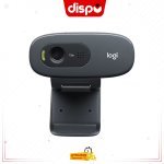 Webcam Logitech HD C270, 720p/30ips, Appel Vidéo HD, Correction de la Lumière, Micro Antiparasites, Noir