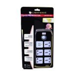 Rallonge Light Waves - EXT -52U - Prise d'extension - 5 ports - 2 ports USB