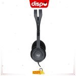 Casque Logitech H111 Stéréo avec Microphone Jack 3,5 mm
