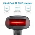 Lecteur de Code-Barres Portable Netum F6-1D Laser Sans Fil 2.4G Hz