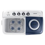 Machine à laver Samsung WT85H3210MB/ST - 8,5 kg, double cuve, lavage et essorage