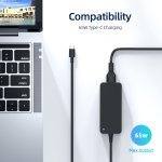 Chargeur pour HP Ordinateurs Portables 65W Type-C