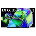 Smart TV LG OLED C3 I 83 pouces I 4K Processeur IA α9 Gen6 I ThinQ AI I Magic Remote, HDR, WebOS