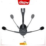 Casque Logitech H111 Stéréo avec Microphone Jack 3,5 mm