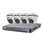 Le kit de vidéo surveillance Turbo HD HIK-4DOM-THD-002
