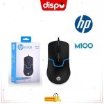 Souris Gaming HP M100 - Noir, 2400 DPI, capteur optique, 4 boutons
