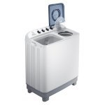 Machine à laver Samsung WT85H3210MB/ST - 8,5 kg, double cuve, lavage et essorage