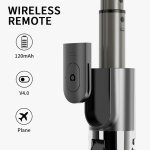 Trépied Stabilisateur Cardan L08 avec Télécommande Bluetooth - Selfie et Vidéo Stable
